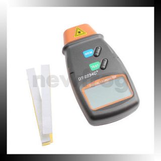 LCD Handheld Digital Laser Photo Tachometer Non Contact RPM Tester
