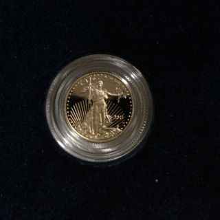 2011 w 1 10 oz Proof Gold Eagle in US Mint Box with COA