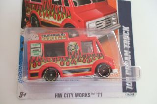 2011 Hot Wheels Good Humor Ice Cream Truck HW City Works