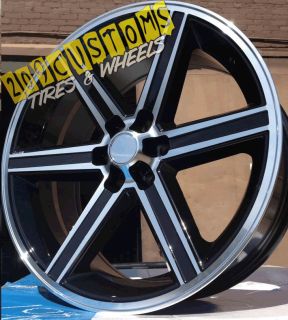 24 inch Wheels Tires IROC Black Tahoe 2007 2008 2009 2010 2011 2012