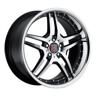 Black Chrome Wheels Rims Fit Mercedes CLK W208 W209 1996 2009