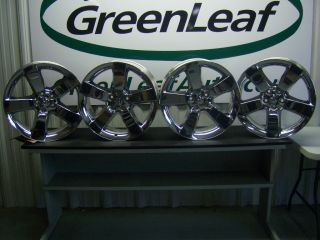 20 5 Spoke Chrome Aluminum Wheels Rims 2009 2011 x4 Charger