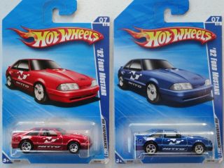 2010 Hot Wheels 92 Ford Mustang 105 240 2 Lot