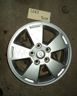 06 11 Impala Monte Carlo Aluminum Wheel 16x6 1 2 Chevrolet 5 Slot Rim