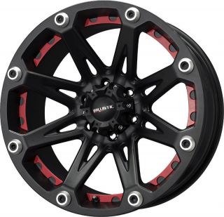 18 inch Ballistic Jester Black Wheels Rims 5x150 12 Toyota Tundra