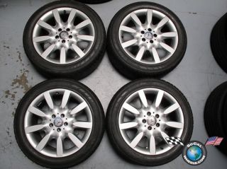 03 11 Mercedes S550 S600 Factory 18 Wheels Tires OEM Rims 65465