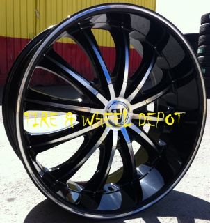 24 inch V15 Rims Wheels Tires Le Sabre Park Ave Cadillac cts STS DTS