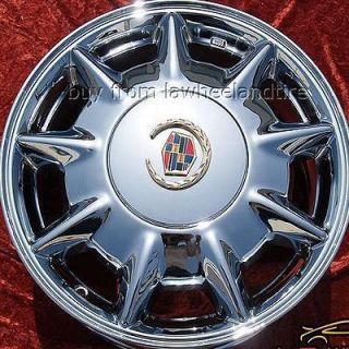 NEW 16 CADILLAC DEVILLE SEVILLE CTS STS DTS CHROME WHEELS RIMS 4528