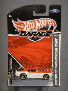 Hot Wheels Garage Real Riders Custom 67 Ford Mustang Coupe 14 Diecast