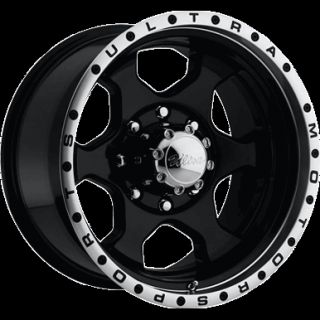 15 x10 Ultra Rogue Black 6x5 5 w 44 Offset 175 5183B Wheels Rims