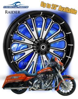 Coastal Moto Raider DS Motorcycle Wheel 21 18 Harley Front Package w