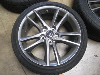 Factory Lexus IS IS250 IS350 F Sport Wheels Dunlop SP Sport 2050 Tires