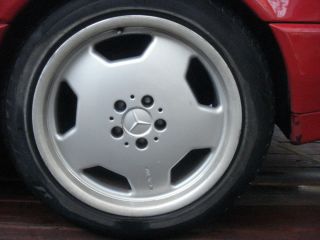 129 90 02 SL500 SL600 AMG 18 Staggered Rims Wheel Set 5 x 112