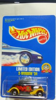 Hot Wheels Limited Edition 3 Window 34