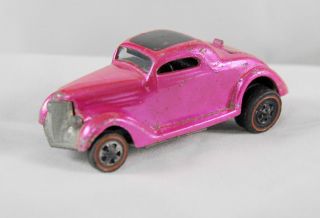 Redline Hot Wheels Classic 36 Ford Coupe RARE Pink