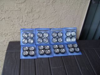 Tires Rims 1 18 Scale Jada Dub 8 Sets of Wheels 4 Styles w Spinners