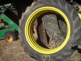 Used 15 5 x 38 Tractor Tires on Rims