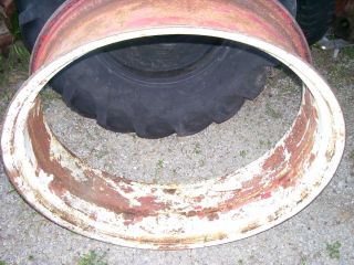 Vintage Oliver Tractor Clamp Type Rear Rim 12 x 38