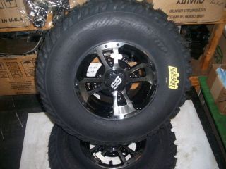 LTZ KFX 400 LTR450 Front ITP Rims Wheels XCR Holeshot Tires New