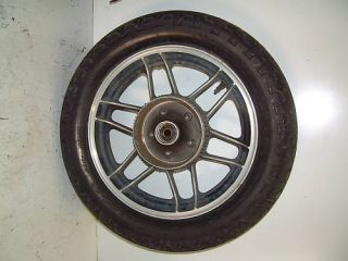 83 Honda Nighthawk 650 CB650SC 84 Rear Wheel Rim Tire