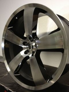  Machined Dodge Charger SRT 8 Factory OE Replica Wheels Rims 5x115
