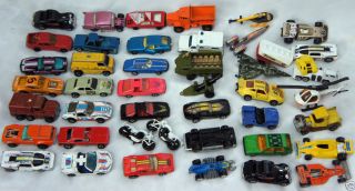 to Now Matchbox Toy Cars Hot Wheels and Others Lot of 44