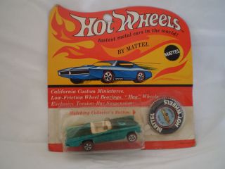 Hot Wheels California Custom Miniatures 57 Bird in Blister Pack 1969