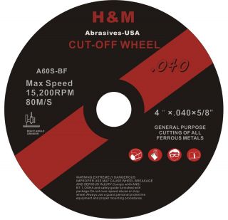 50 4x 040 Cut Off Wheels for Stainless Steel Metal Cutting Disc