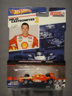 HOT WHEELS REAL RIDERS IZOD INDY CAR SERIES HELIO CASTRONEVES #3