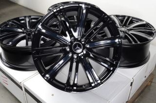 20 Mercedes Wheels Rims Black CLK55 AMG CLS500 ML350 ML50 Volkswagen