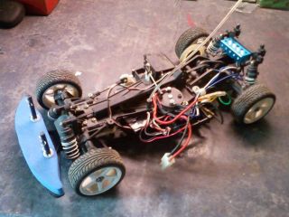 Traxxas 4 Tec with Radio Extra Wheels and Belts