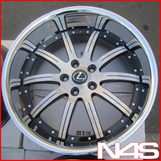 Machined Concave Lexus gs350 GS450 GS460 Staggered Rims Wheels