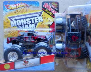 2012 Hot Wheels NORTHERN NIGHTMARE Monster Jam Truck 1 64 scale New M