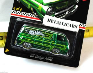 HOT WHEELS 2012 KMART EXCLUSIVE MAIL AWAY REAL RIDERS 1966 66 DODGE