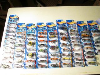 Lot of 72 Hot Wheels from 2004~ First Editions, Series, Variations