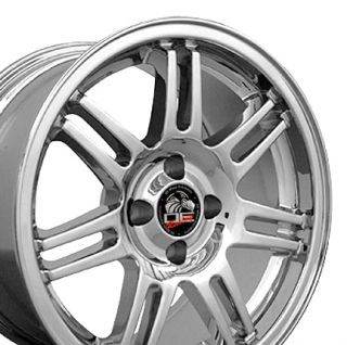 17 Chrome Fits Mustang® GT Cobra Rims Deep Dish 4 Lug