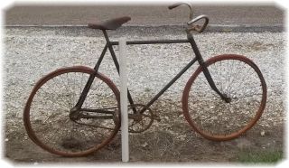 Mens 26 Bicycle Vintage Wood Rim Wheels Aerial 1900s Bilke RARE Free