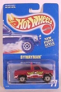 Hot Wheels Blue Card Collector 77 Bywayman