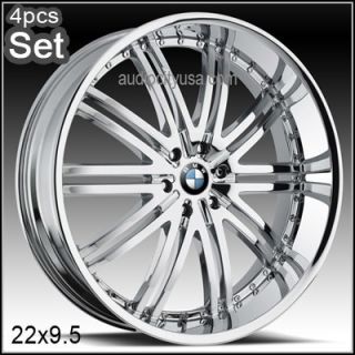 22inch BMW Wheels Rims 6 7 Series x5 M6 645 745