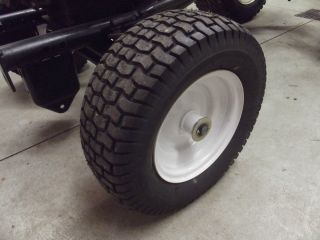 Jacobsen GT Lawn Tractor Front Tires on Rims
