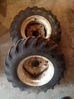 Firestone Tires and Rims for Tractor 23 X 8 50 All Traction Field Road
