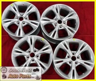 12 FORD FOCUS 16 5X108 SILVER TAKE OFF WHEELS OEM FACTORY RIMS 3878