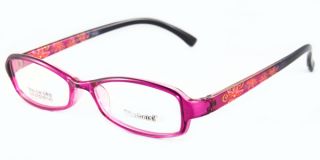  Memory plastic TR 90 105 eyewear full rim oval eyeglasses Red Purple