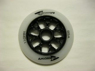 Arrowy Inline Speed Skate Wheels 110mm Set of 8