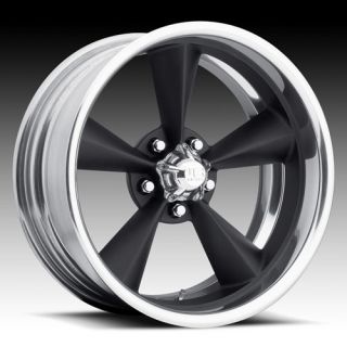 2pc Wheel Set FOOSE Style Rims Painted Black Torque Thrust