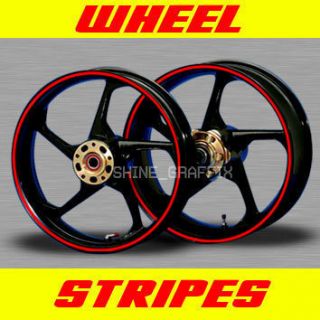 Stripes for 17 Wheels Rim Stipe Decal Tape Suzuki M109R Bike GSX R