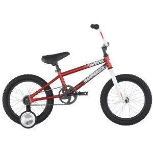 Viper Kids BMX Bike Red 16 Boys Training Wheels Bicycle Cycle