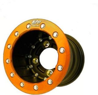 Orange Beadlock Wheels 10 10x9 3 6 4 110 Arctic Cat DVX300 300