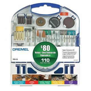 Dremel 110pc Accessory Kit Cutting Wheels MANDREL709 01