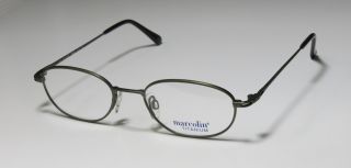 New Marcolin 2038 51 20 145 Green Titanium Full Rim Eyeglasses Frames
